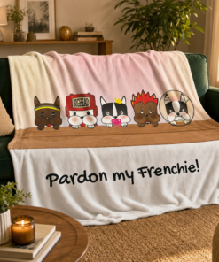 silk touch throw blanket cartoon character design soft cozy blanket front side