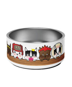 pet bowl front