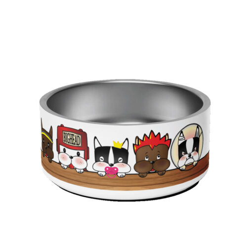 pet bowl front