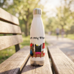 PMF Stainless Steel Water Bottle (Back Design)