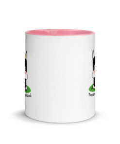 Pink mug middle