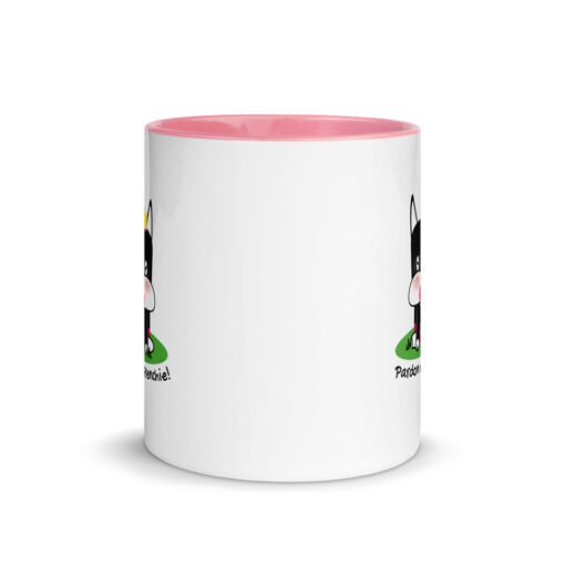 Pink mug middle