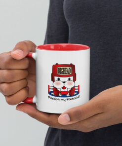 Red mug cover