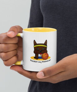 yellow mug cover