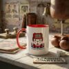 prince chalk ceramic mug boxer character design color handle rim coffee mug