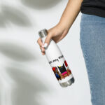Stainless Steel Water Bottle - PMF backside