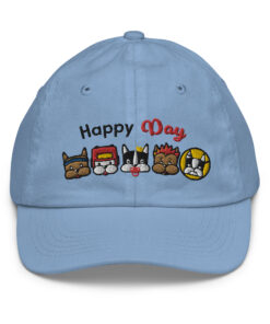 Youth baseball cap Group baby blue