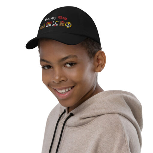 Youth baseball cap Group black boy