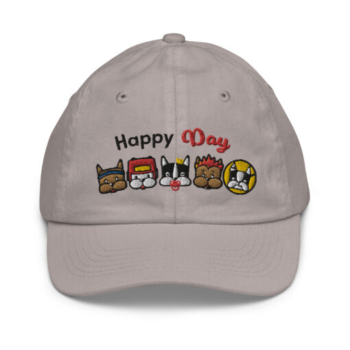 Youth baseball cap Group grey