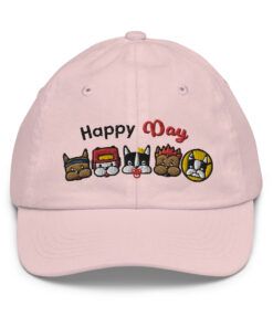 Youth baseball cap Group pink