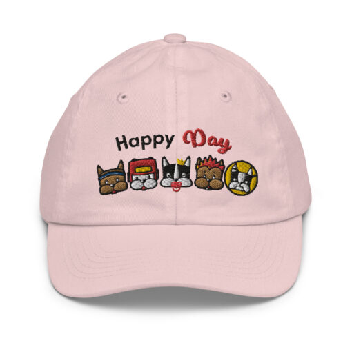 Youth baseball cap Group pink