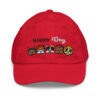 Youth baseball cap Group red