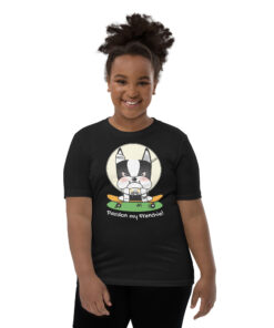 Youth tee Monster black girl