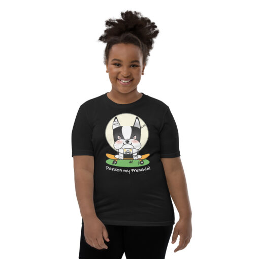 Youth tee Monster black girl