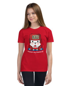 Youth tee Bulky red girl