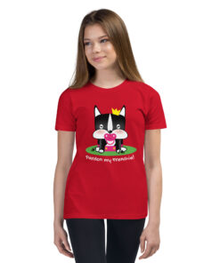 Youth tee MeiZi red girl