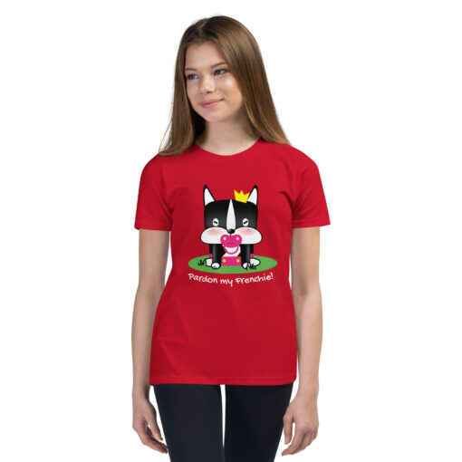 Youth tee MeiZi red girl