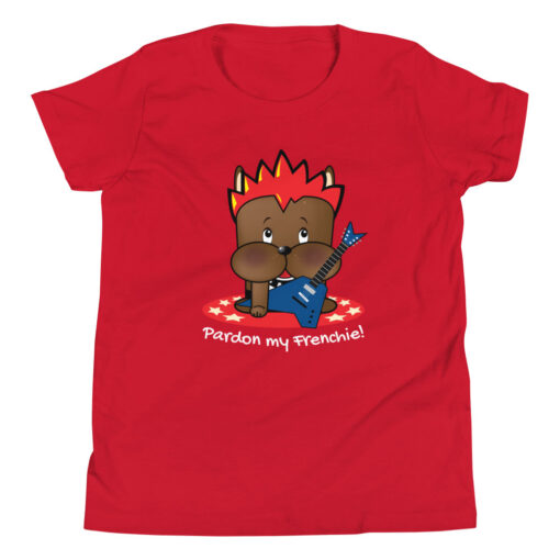 Youth tee Blaze red