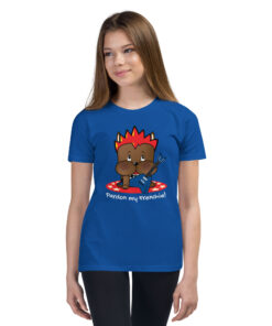 Youth tee Blaze royal girl