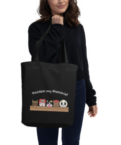 tote bag front black woman cover