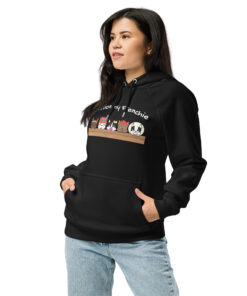 Unisex ECO Hoodie front woman