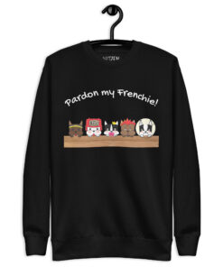 sweatshirt black front