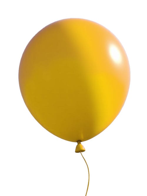 yellow balloon