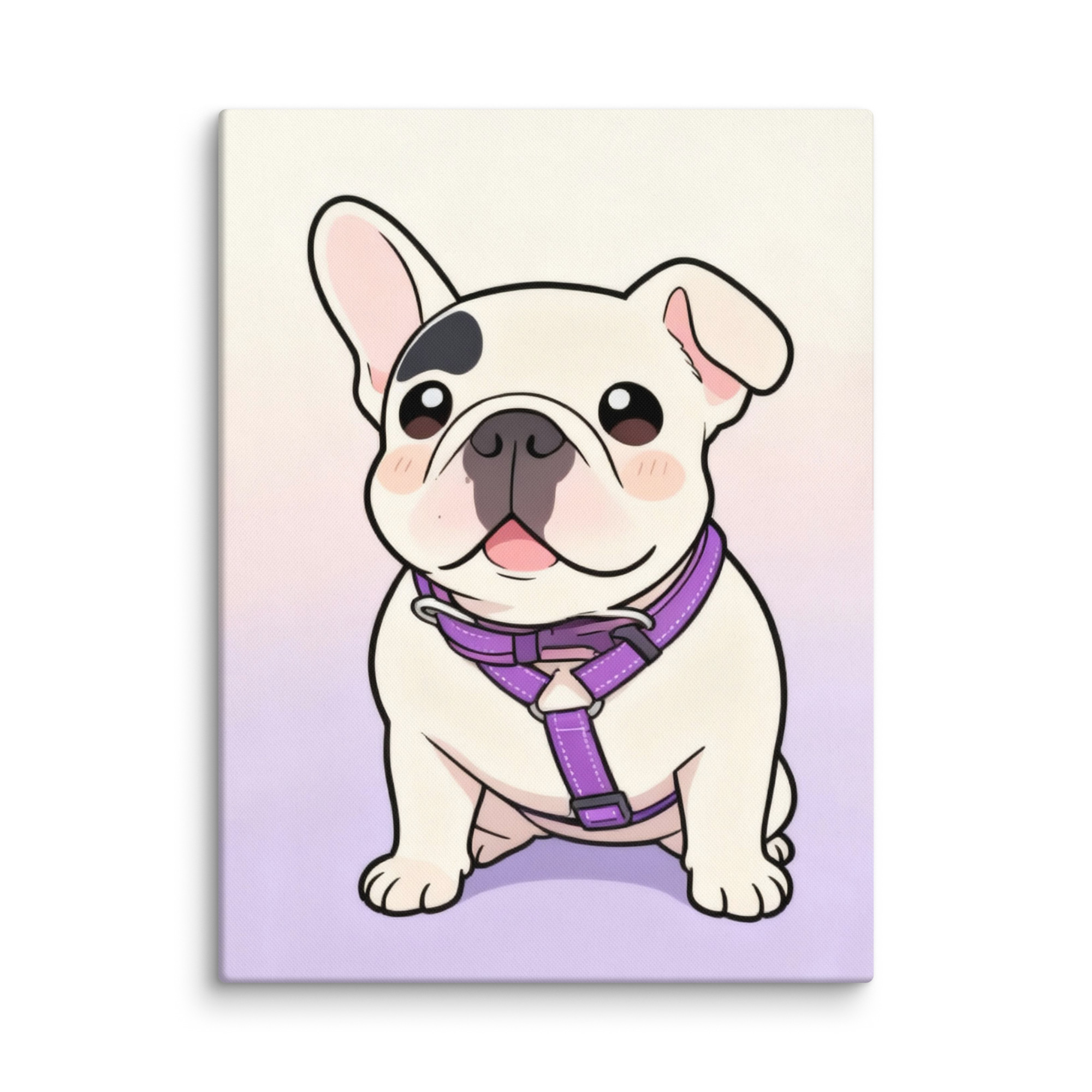 custom-kawaii-cartoon-french-bulldog-pet-portrait-canvas