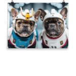 digital-gundam-pet-portrait-2-pets-poster