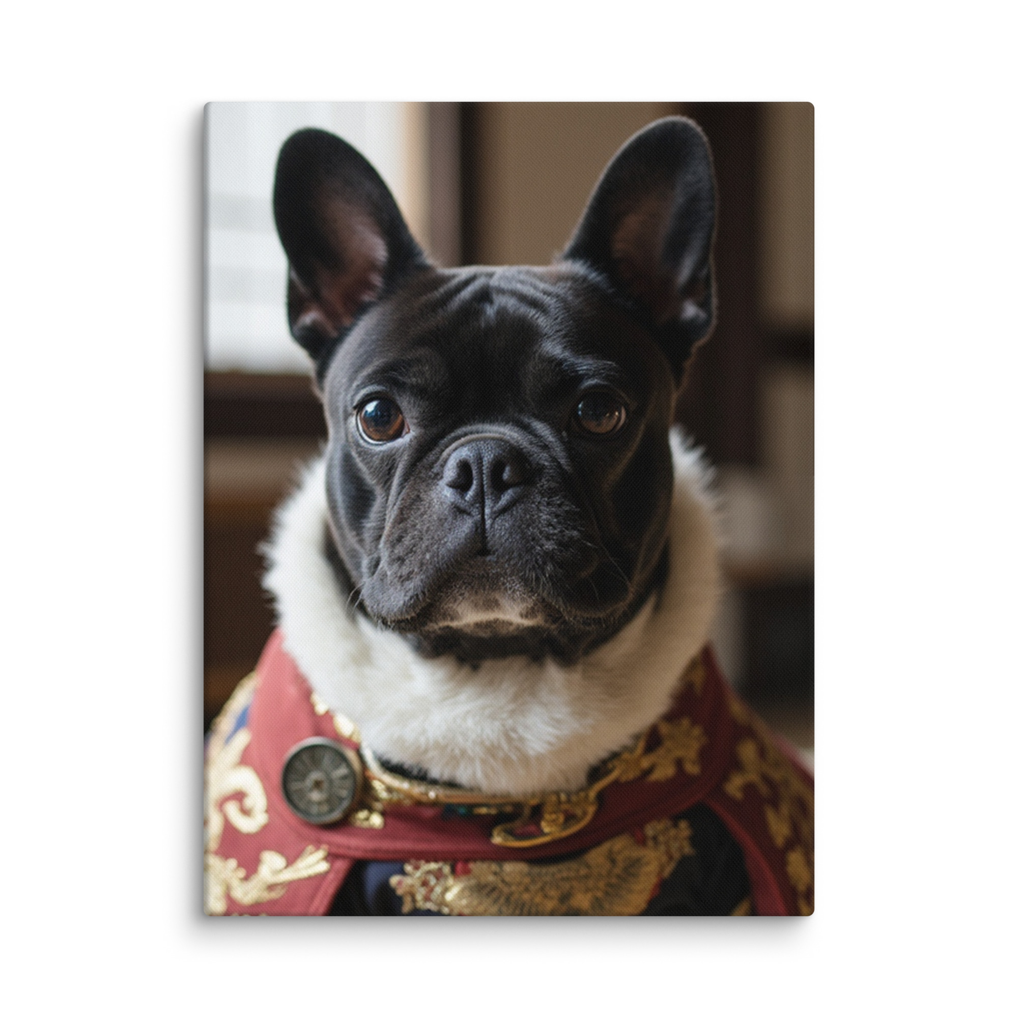 digital-japanese-royal-pet-portrait-french-bulldog-canvas