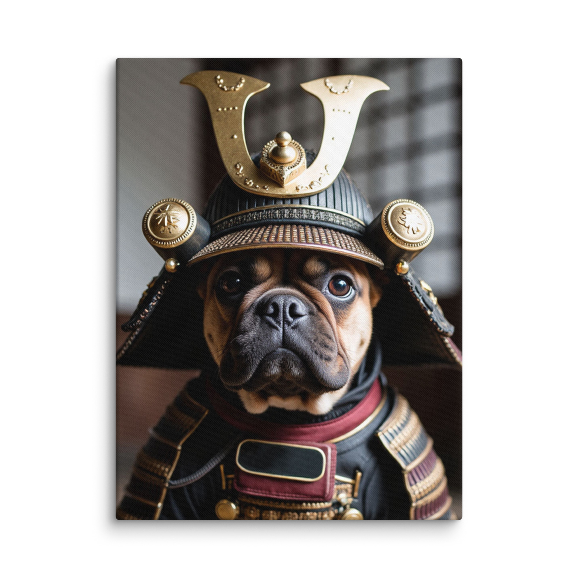 digital-samurai-pet-portrait-french-bulldog-canvas