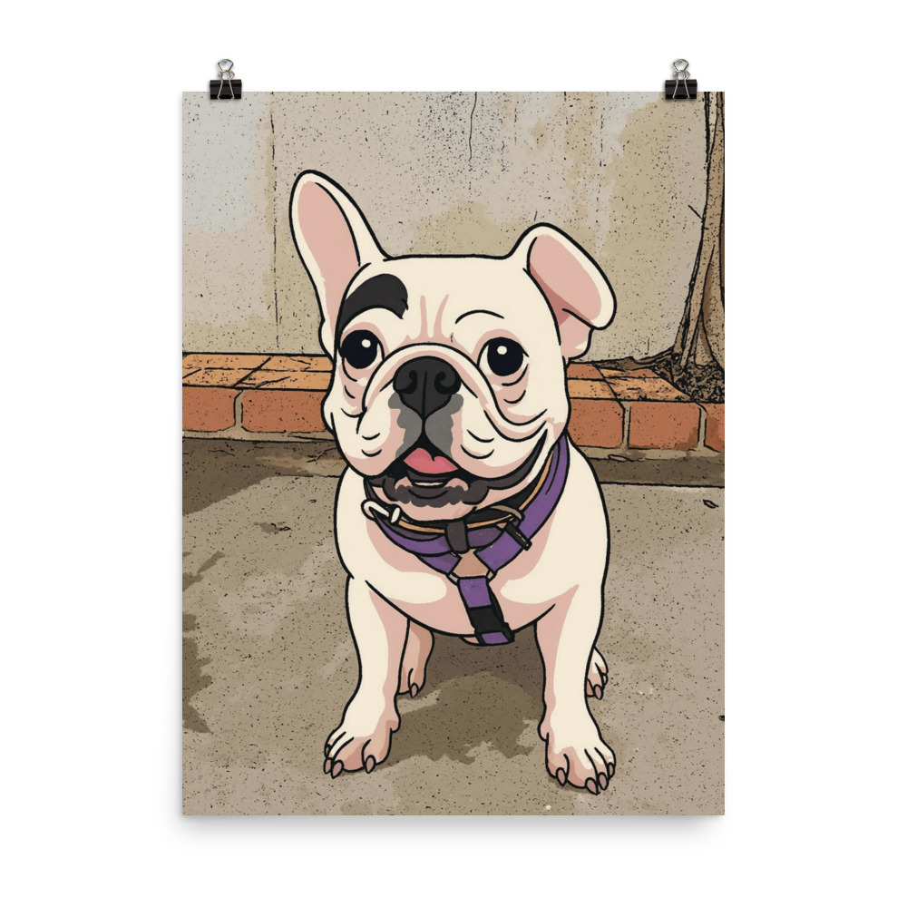 semi-realistic-cartoon-pet-portrait-poster
