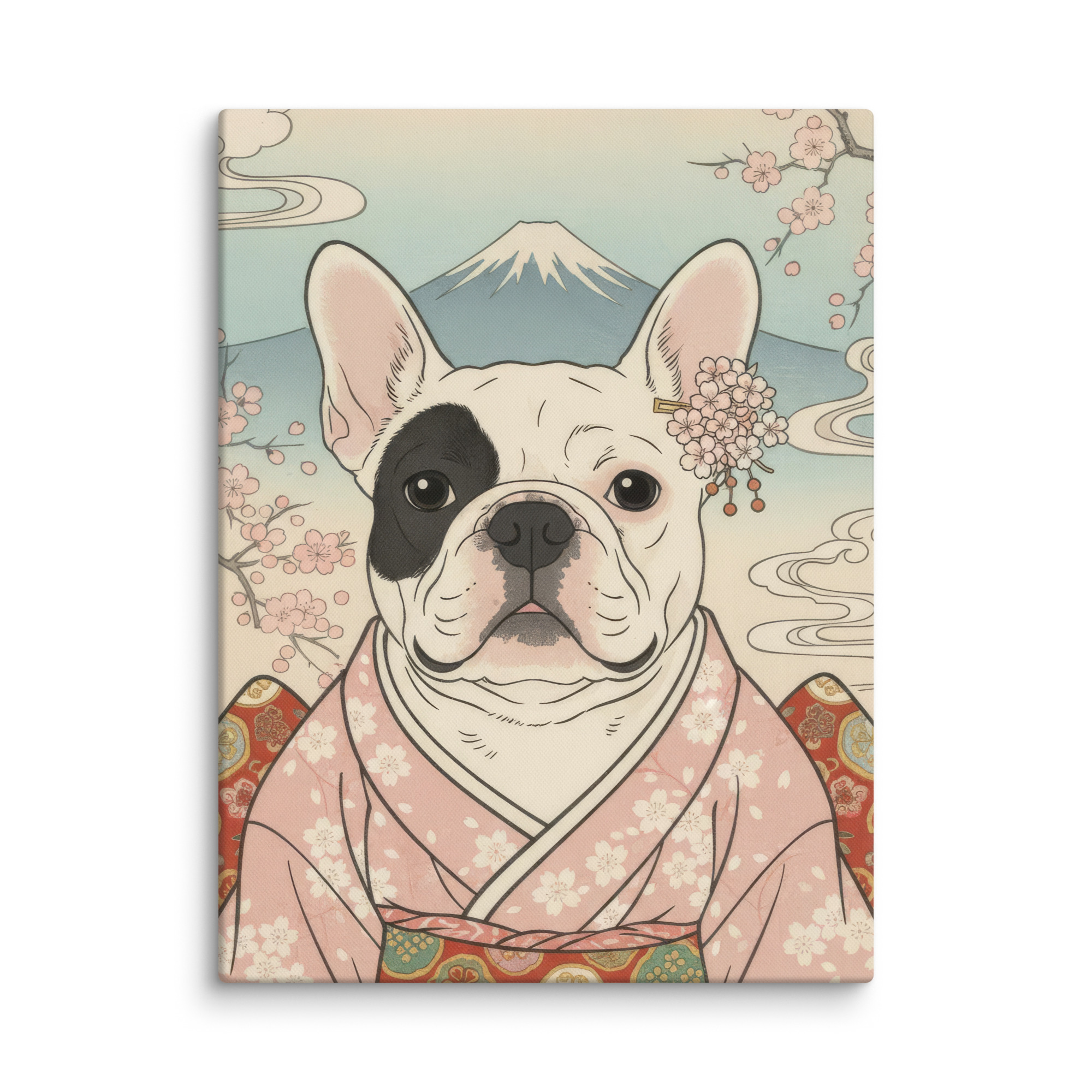 spring-female-japanese-semi-realistic-pet-portrait-canvas